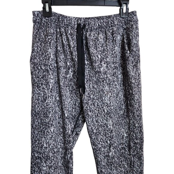 Lululemon Jet Pants 6 Power Luxtreme Suited Jacquard Black White Athleisure - Picture 2 of 14